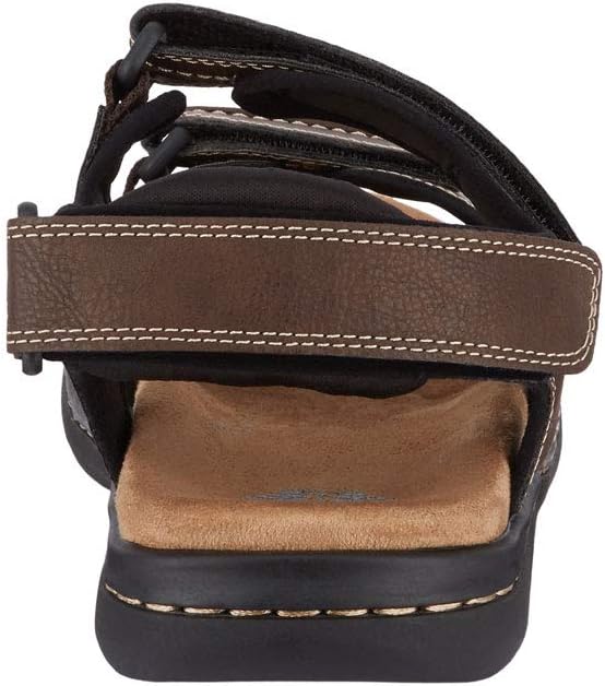 DOCKERS Mens Newpage Outdoor Sport Sandals for Men - Memory Foam Comfort and Adjustable Straps