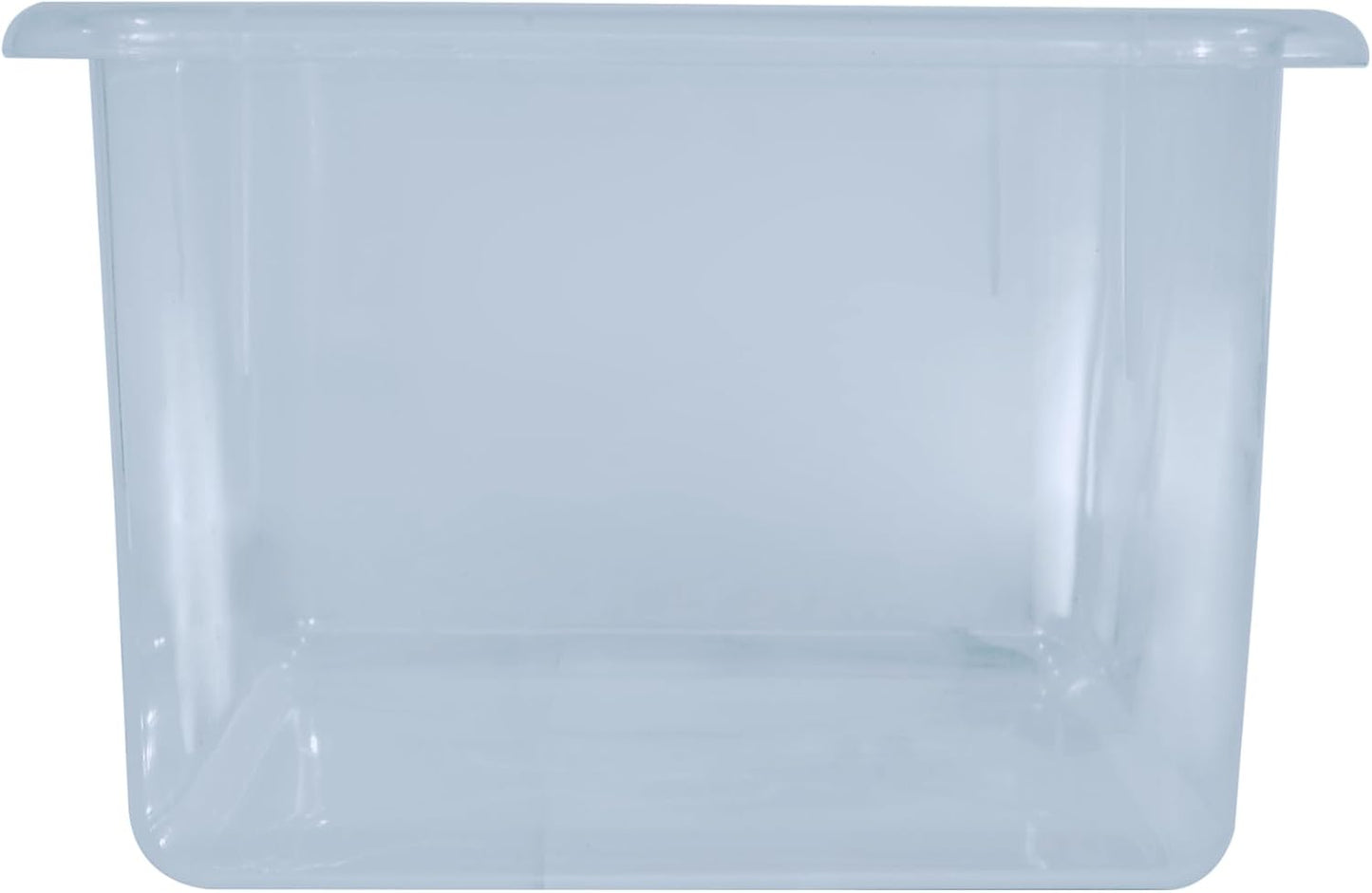 Wood Designs Cubby Storage Bin, Heavy Duty Plastic Containers for Kids Translucent Clear Cubby Tray Set of 30