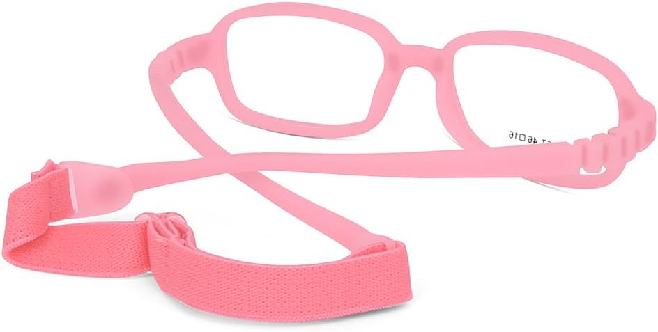 AQWANO Children Optical Glasses Frame tr90 Flexible Bendable One-piece Safe Eyeglasses Girls Boy