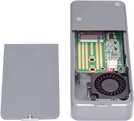 CY USB4.0 Type-C USB4 40Gbps to PCI-E 4.0 X4 SSD NVME NGFF M-Key Enclosure USB-C 20Gbps ASM2464 Chipset