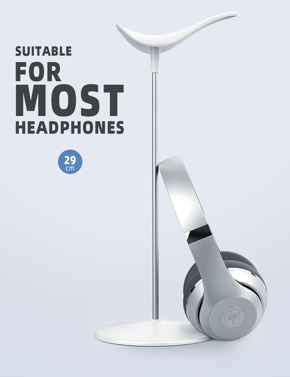 Lamicall Headphone Stand Desktop Headset Holder, Elegant Earphone Stand
