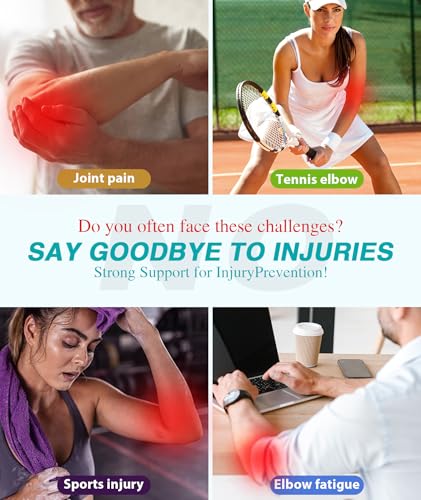 Oyakin Elbow Brace for Cubital Tunnel, Ulnar Nerve Entrapment brace, Adjustable Elbow Splint for Sleeping, Tendonitis, Tennis Elbow, Comfortable Stabilizer Support for Women and Men Fit Most