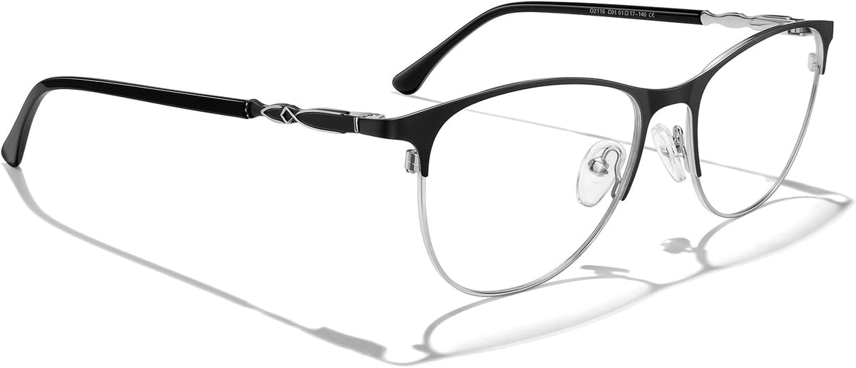 Cat Eye Reading Glasses For Women Retro Design Reader Computer Glasses with Spring Hinges