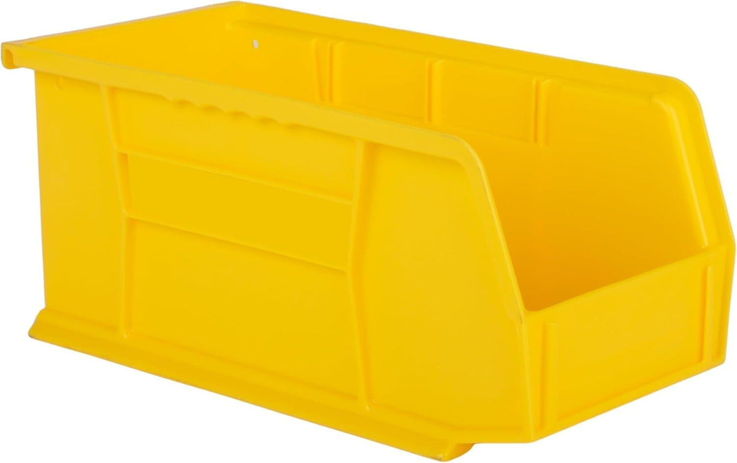 HE HUDSON EXCHANGE 11" x 5.5" x 5" (6 Pack) Plastic Stackable Storage Bin, Yellow