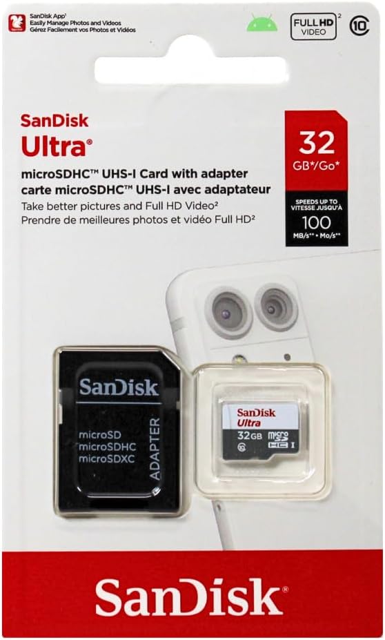 Made for Amazon SanDisk 128GB microSD Memory Card for Fire Tablets and Fire -TV