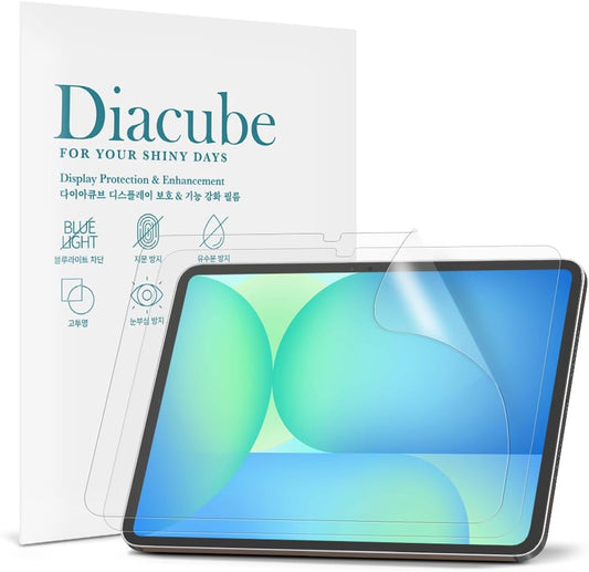 2-Pack Anti Glare Screen Protector with Blue Light Filter For Samsung Galaxy Tab S10 FE Plus 13.1 inch, Anti-Glare Matte PET Film, Anti-Fingerprint, High Touch Sensitivity, Easy Installation
