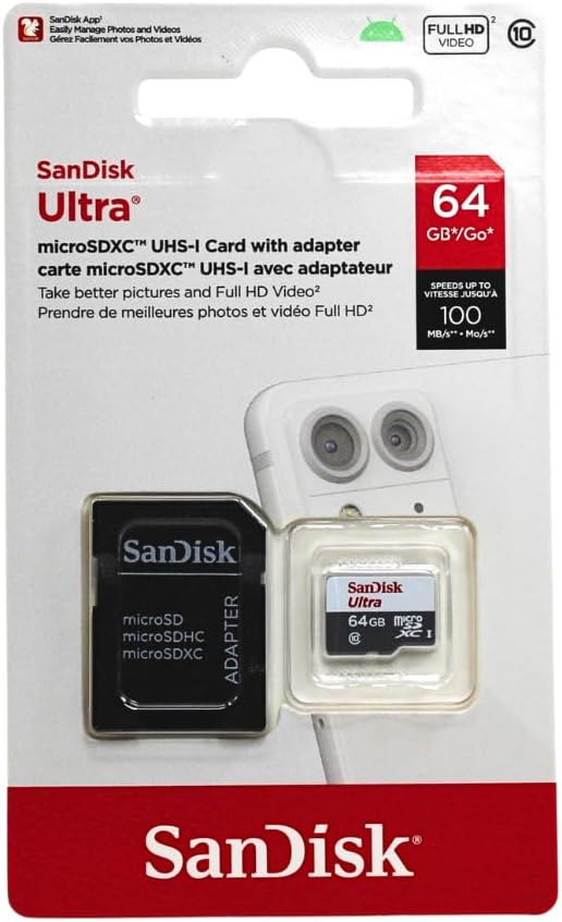 Made for Amazon SanDisk 128GB microSD Memory Card for Fire Tablets and Fire -TV