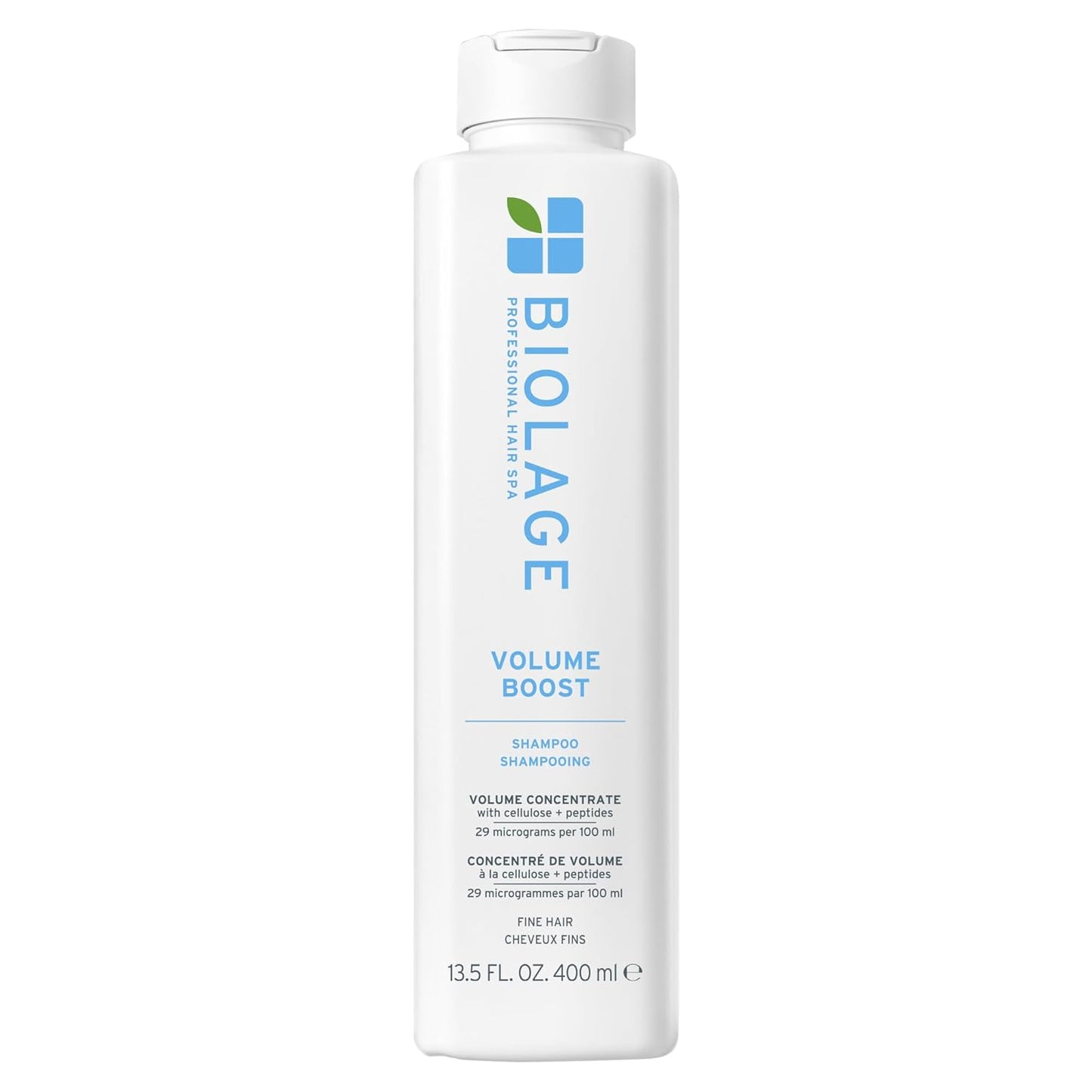 Biolage Volume Boost Shampoo for Fine Hair – Creates Lasting, Lightweight Volume, Root Lift & Shine, With Cellulose and Peptides, Vegan, Paraben and Silicone-Free