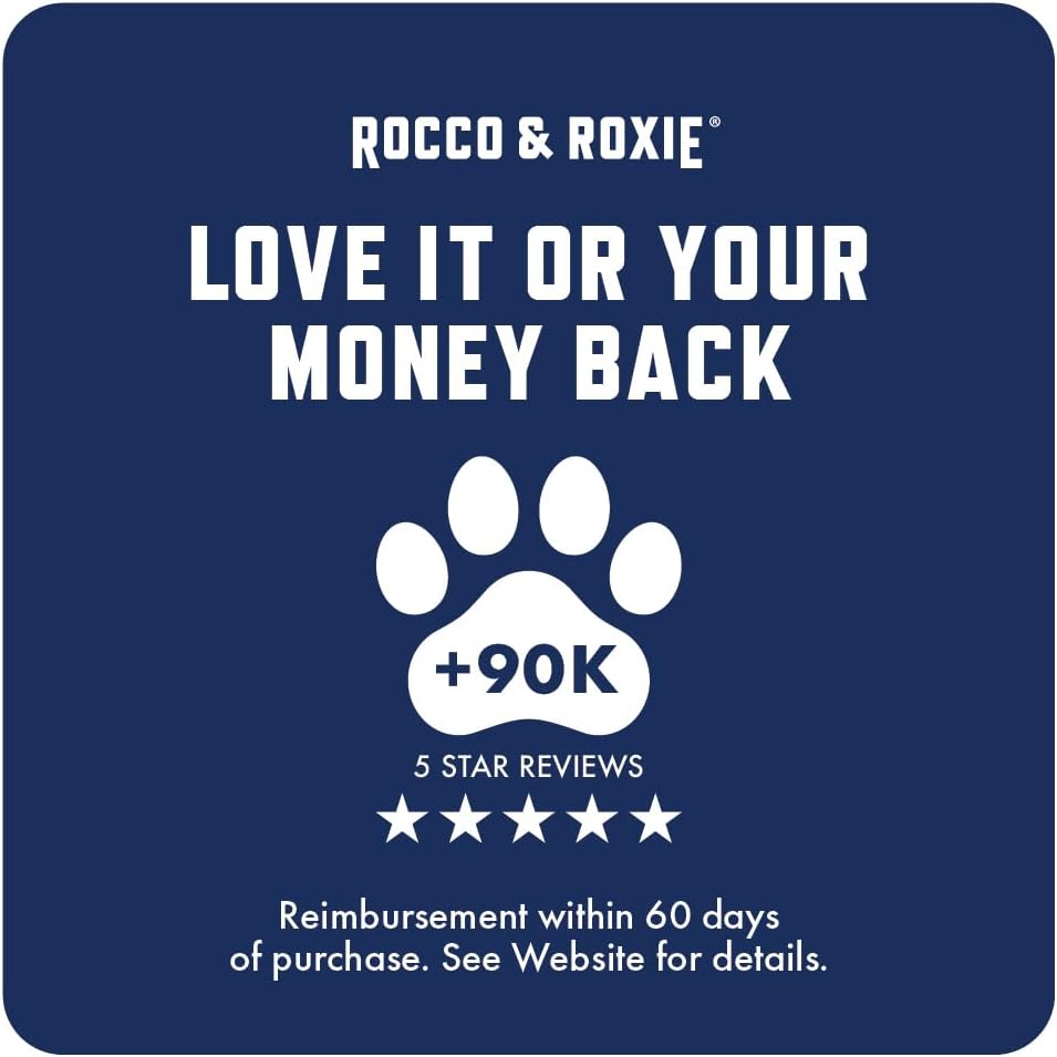 Rocco & Roxie Litter Box Odor Eliminator, Best Natural Urine Deodorizer, Cat Box Deodorizer, Smell Control, Odor Absorber, Safe for Kitty, 12 oz