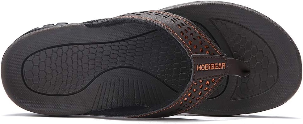 KIIU Mens Thong Sandals Indoor and Outdoor Beach Flip Flop