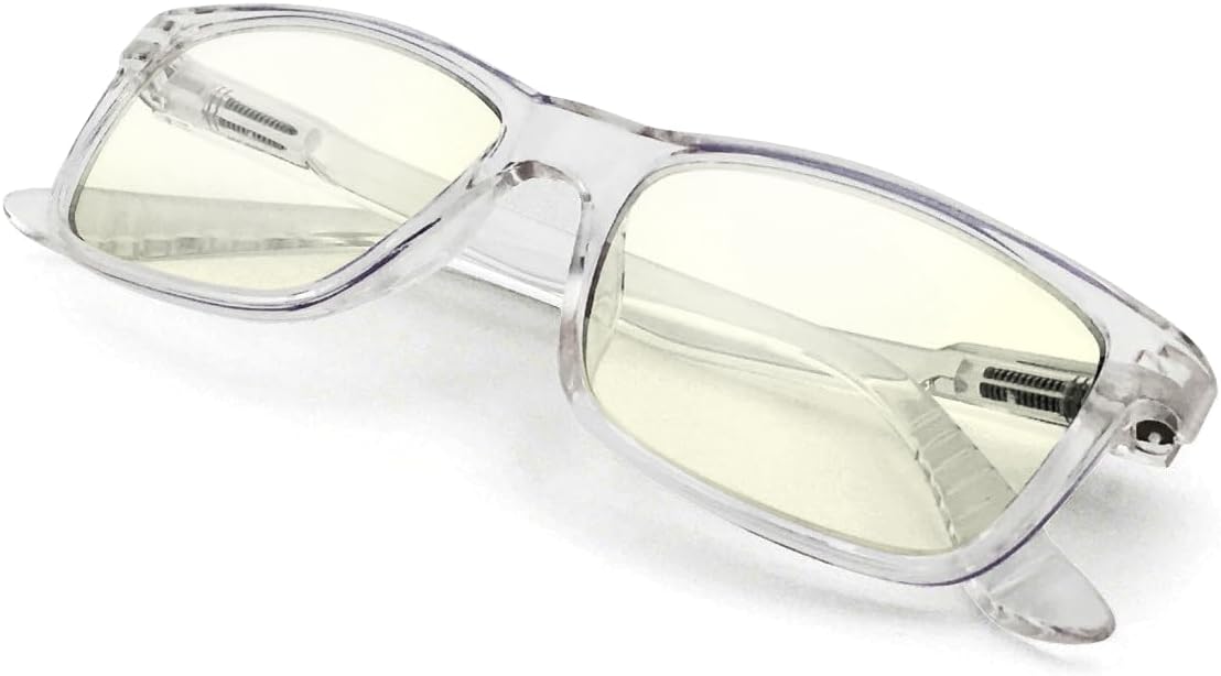 J+S Blue Light Blocking Glasses, for Men/Women, Medium-Small Fit