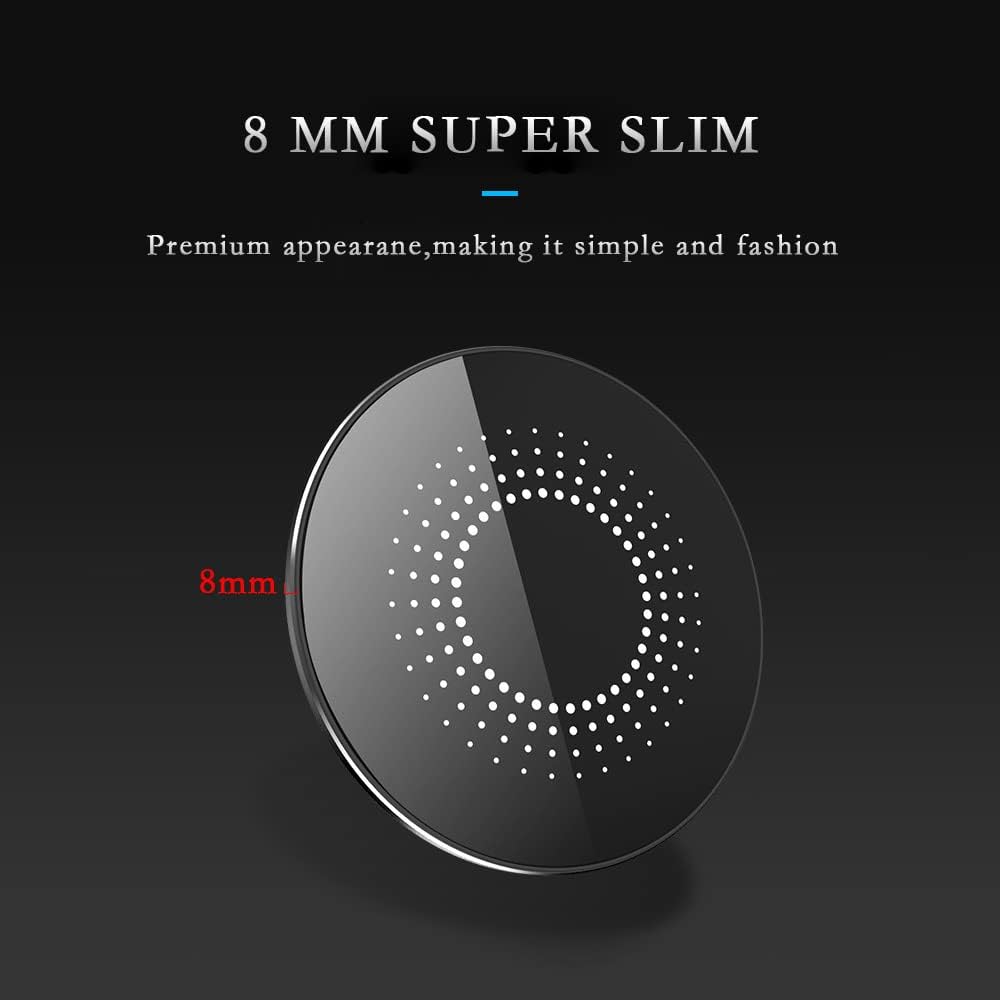 30W Wireless Charger Pad, Wireless Charge 30W, Fast Wireless Charger, Wireless Charging Compatible with Samsung Galaxy S23/S22/S21/S20, Fast Charger Compatible with iPhone 17/16/15/13/14/12 Series