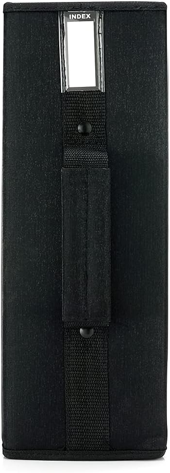 CCidea CD Case DVD Case Storage Holder-264 Capacity,Media Binder, CD Wallet, Disc Booklet, L11.4 x W 6.4 x H3.5 INCH (Black)