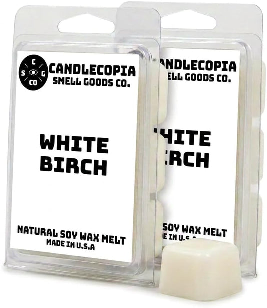 White Birch Scented Wax Melts, 2-Pack, 12 Cubes, 6.4 oz