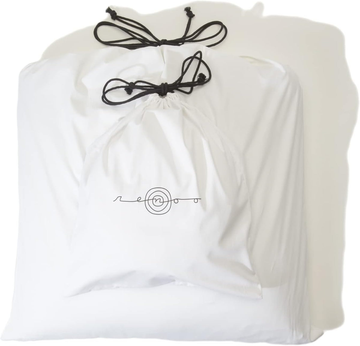 renoo Meditation Cushion Set - Zafu Meditation Pillow and Zabuton Floor Cushion - Adjustable Organic Buckwheat and Cotton Fill - GOTS Certified Cotton Washable Covers - 30x30x10 - Multiple Colors