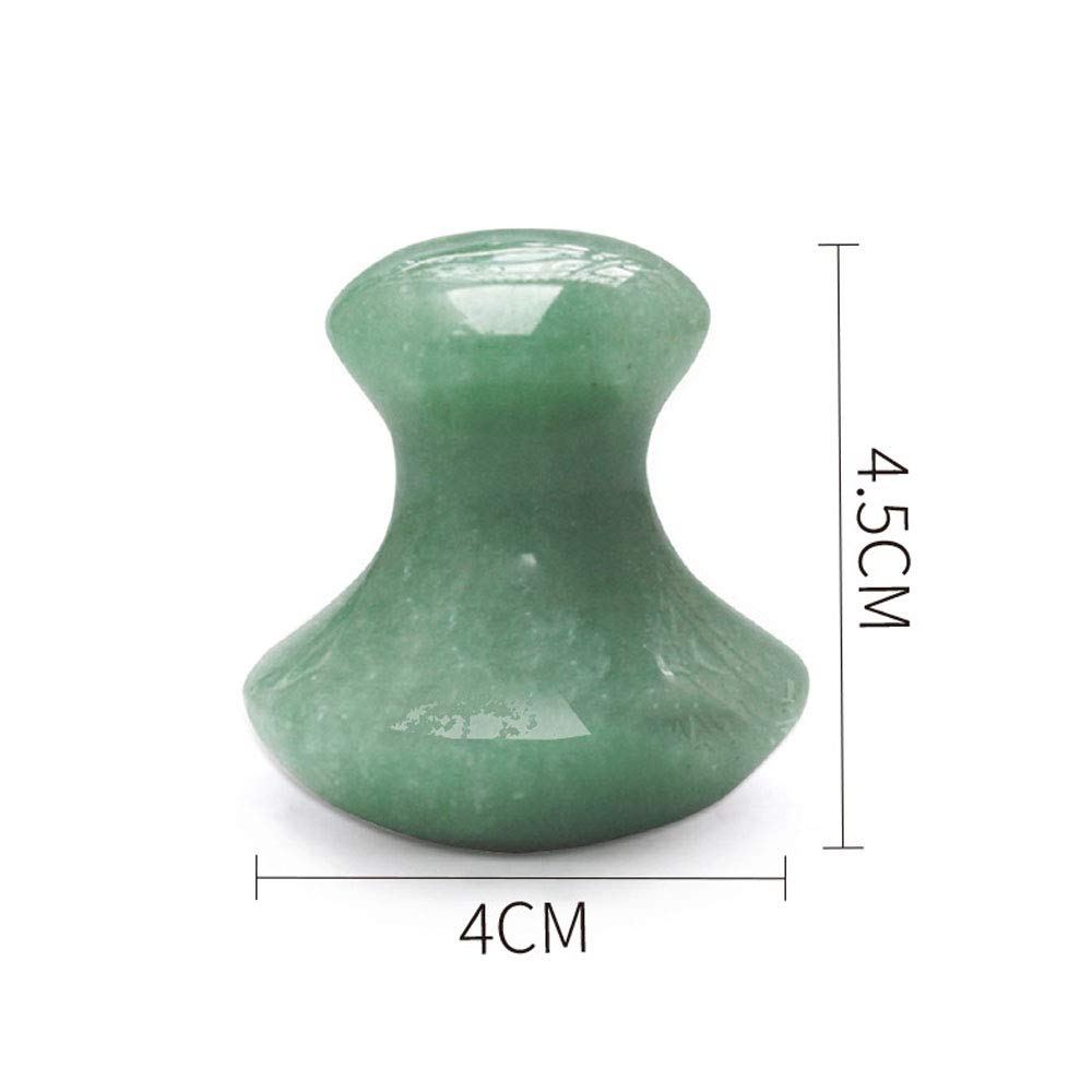 Jade Gua Sha Massage Tools Facial Tool Natural Green Gua Sha Anti Aging Facial Skin SPA for Rejuvenate Skin Anti-wrinkle Anti Aging