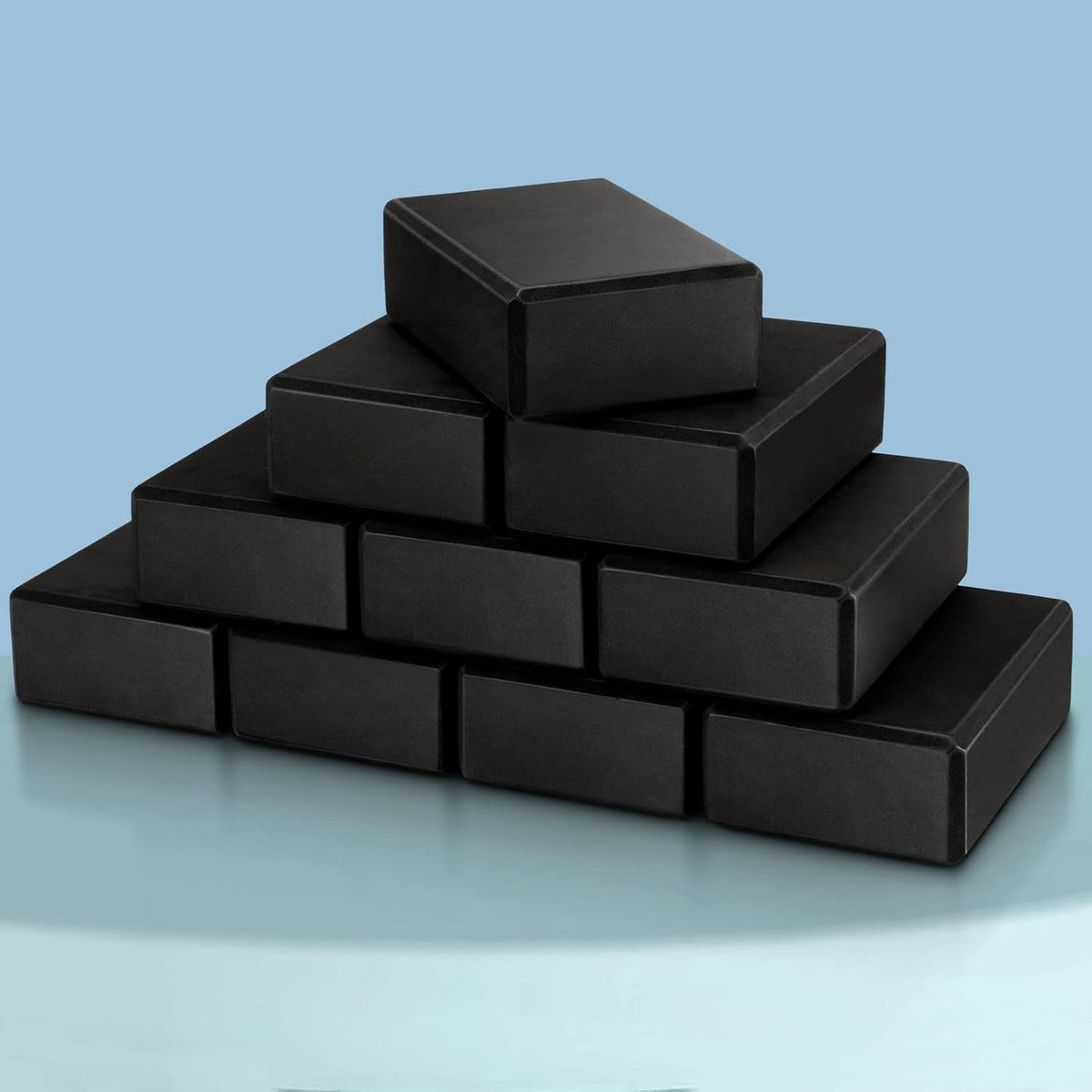 10 Pcs Yoga Blocks Bulk Foam EVA Blocks for Yoga