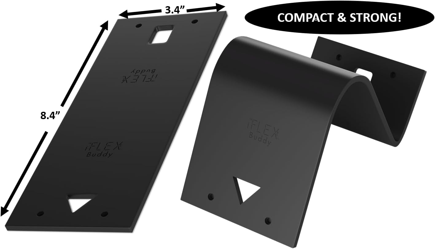 iFLEX Buddy Cell Phone and Tablet Stand Companion - Ideal for Air Travel, Work, and Home Use - Flexible Holder for All Mobile Devices - The Ultimate iPhone Cell Phone Stand Solution