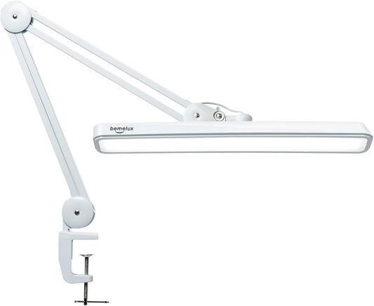 LED Architect Desk Lamp with Clamp, 24W 2000LM, White