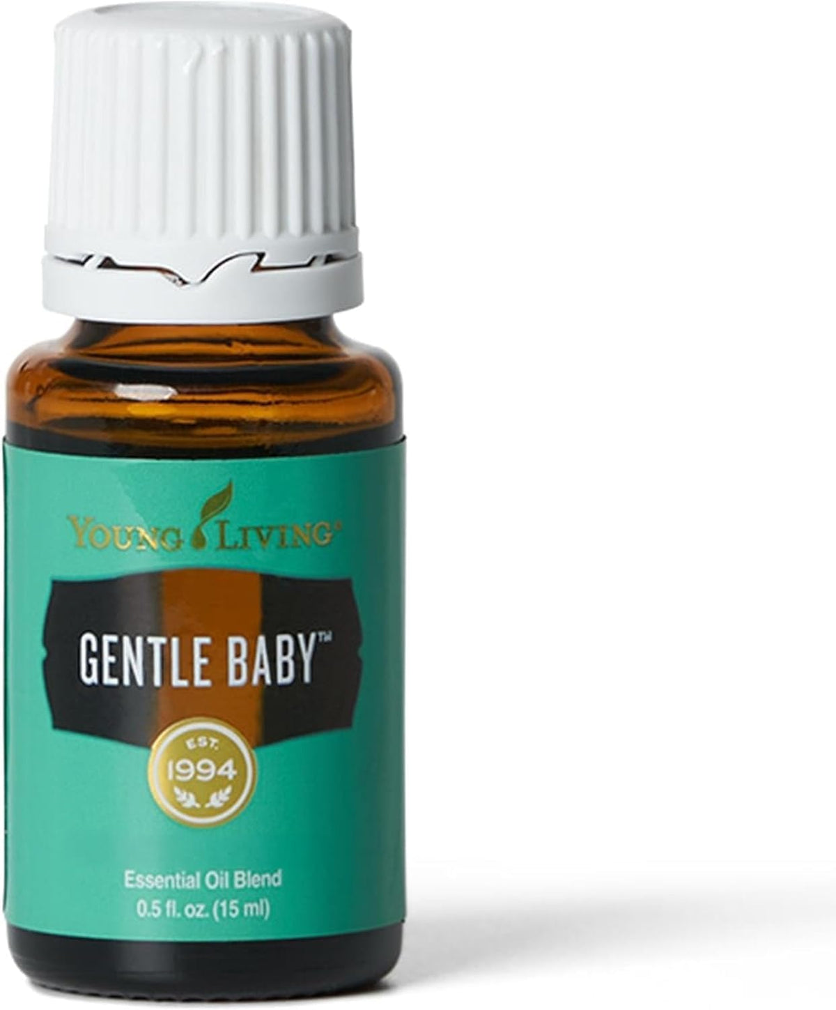 Young Living Gentle Baby Oil Blend | 15ml | Gentle Aroma for Babies, Kids, & Adults | Supports Skin Softness | Calming Aromatherapy Massage | Infant & Parent Relaxation | Soothing Floral Scent