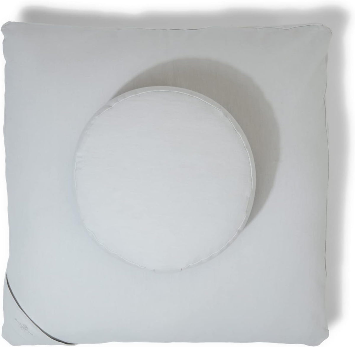 renoo Meditation Cushion Set - Zafu Meditation Pillow and Zabuton Floor Cushion - Adjustable Organic Buckwheat and Cotton Fill - GOTS Certified Cotton Washable Covers - 30x30x10 - Multiple Colors