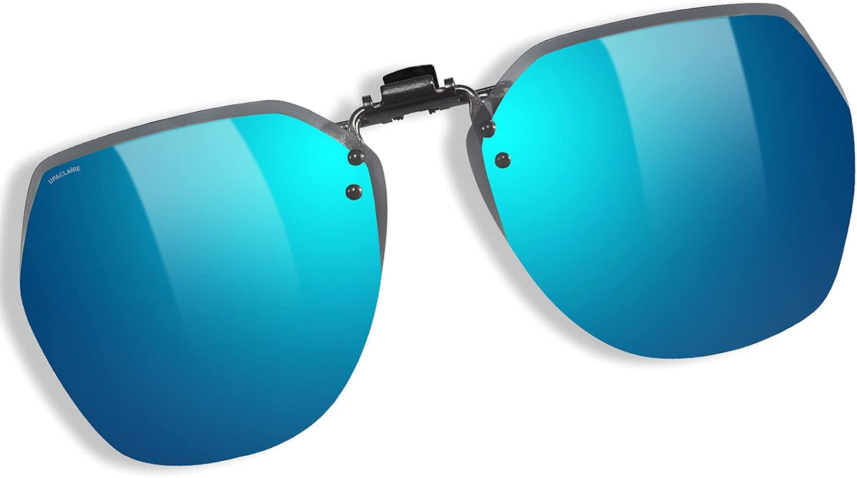 Flip-Up Clip-On Polarized Sunglasses, UV Protection