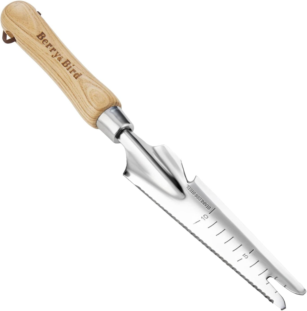 Garden Hand Weeding Trowel, 5-in-1 Stainless Steel Weeder Puller