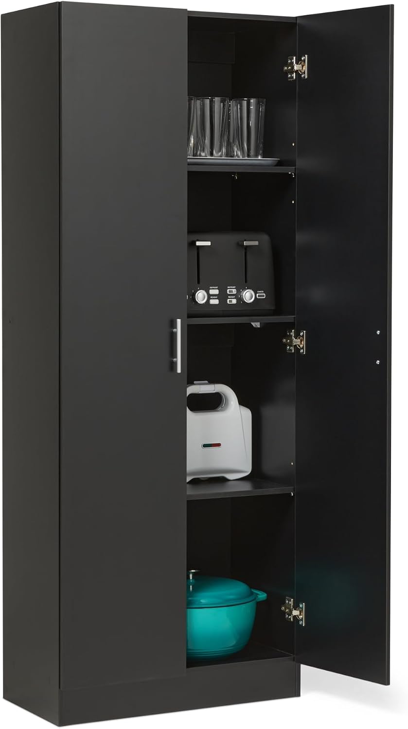 Amazon Basics Storage Cabinet for Kitchen Pantry, White