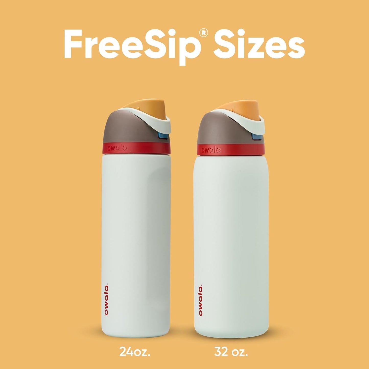 Owala FreeSip Insulated Stainless Steel Water Bottle with Straw, BPA-Free Sports Water Bottle, Great for Travel, 24 Oz, Boneyard