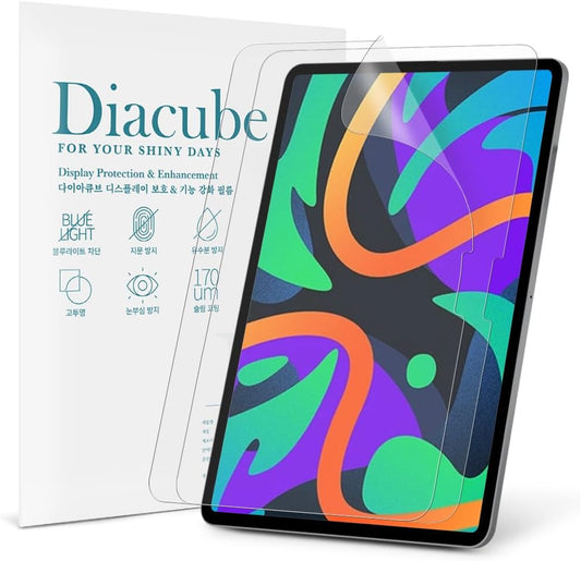 2-Pack Anti Glare Screen Protector with Blue Light Filter for Lenovo Tab M11/Xiaoxin Pad 2024 11", Anti-Glare Matte PET Film, Anti-Fingerprint, High Touch Sensitivity, Easy Installation