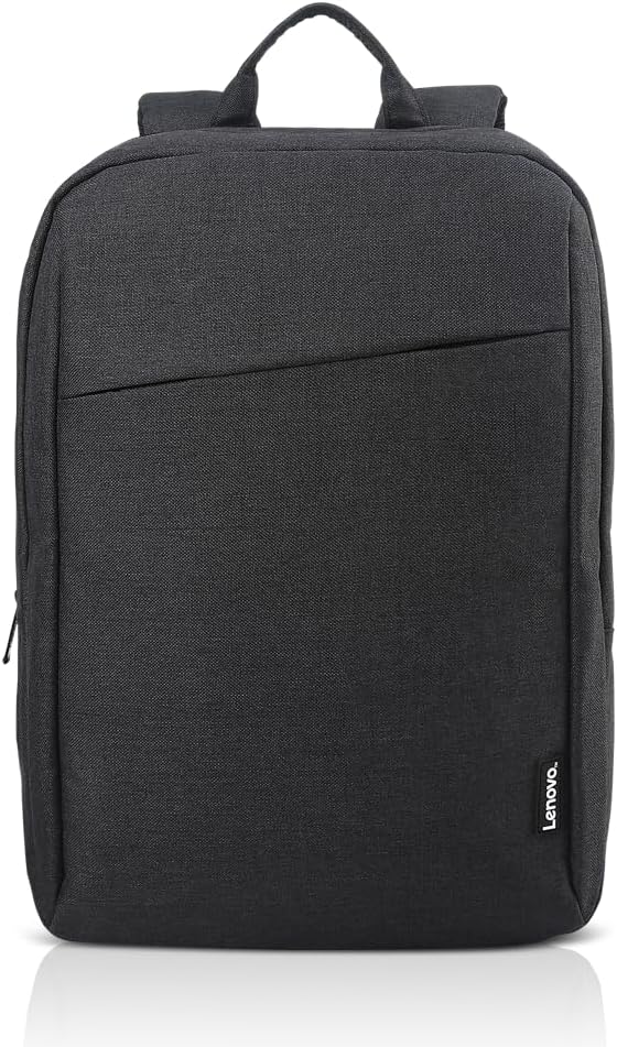 Lenovo Laptop Backpack B215 for Computers Up to 15.6-Inch – Multi Compartment Water Repellant Bag for Travel, Professional Use, College, Work - Black (Large)