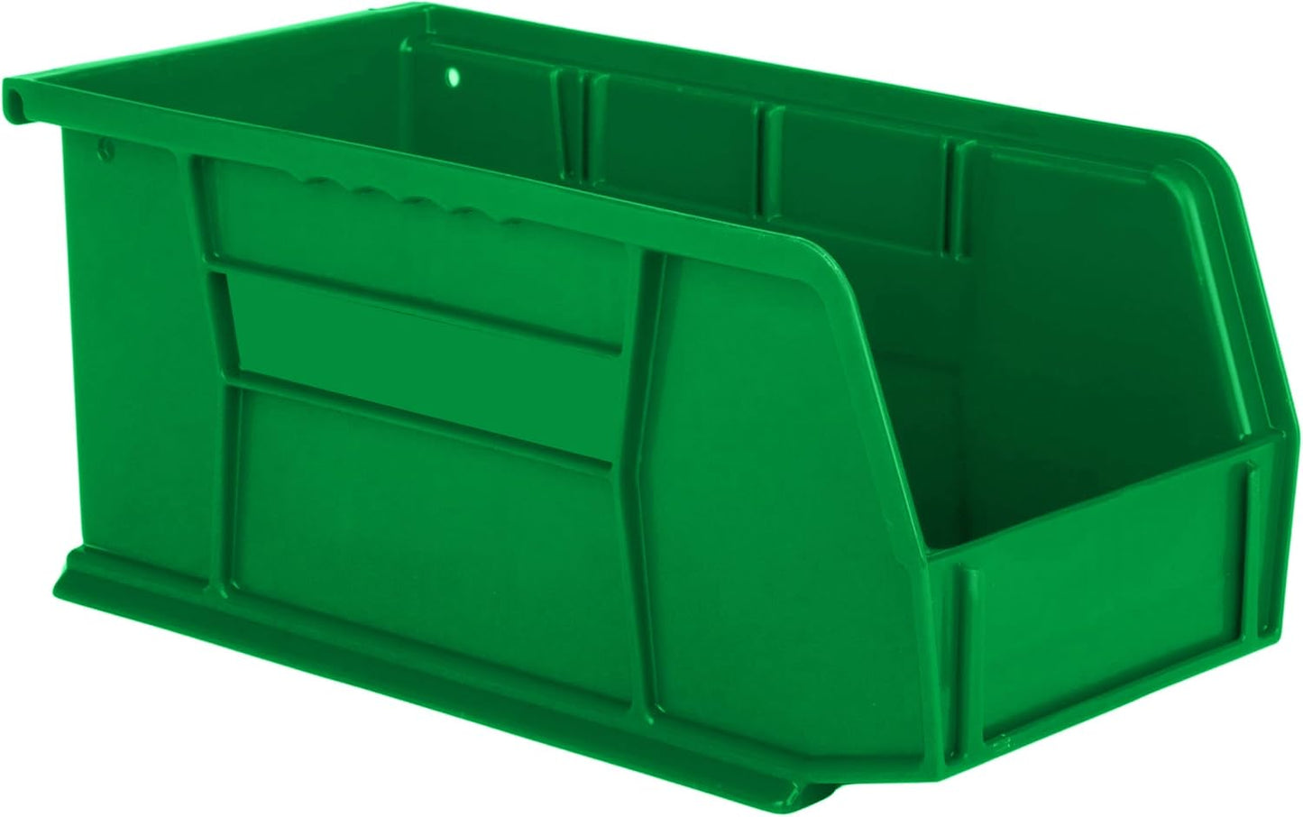 HE HUDSON EXCHANGE 11" x 5.5" x 5" Plastic Stackable Storage Bin, Black