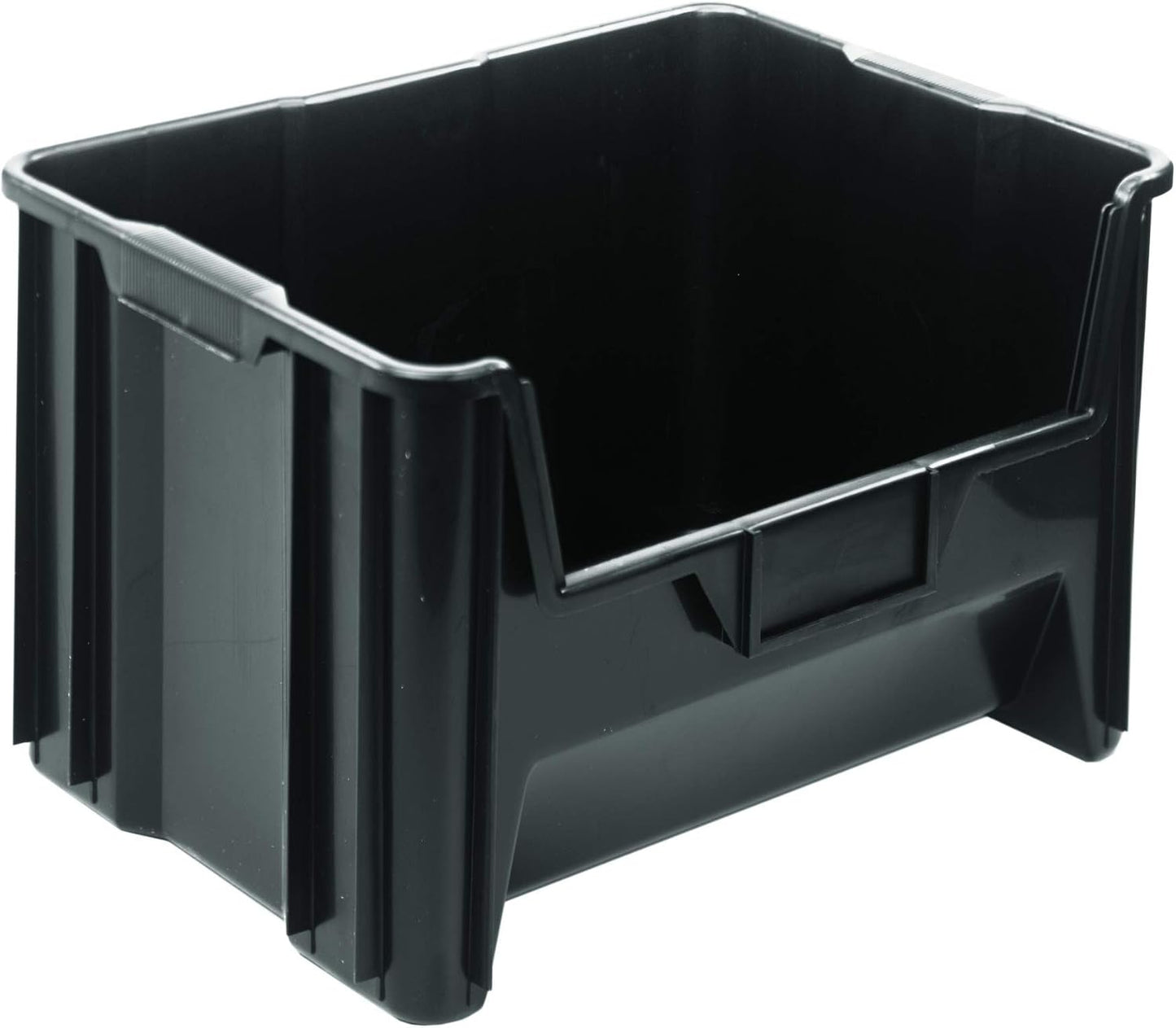 HE HUDSON EXCHANGE 20" x 15" x 12.5" Plastic Giant Stackable Hopper Bin, Tan