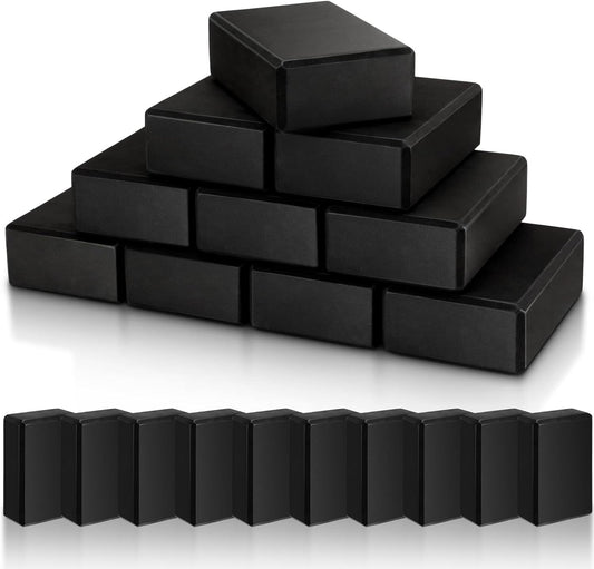 10 Pcs Yoga Blocks Bulk Foam EVA Blocks for Yoga