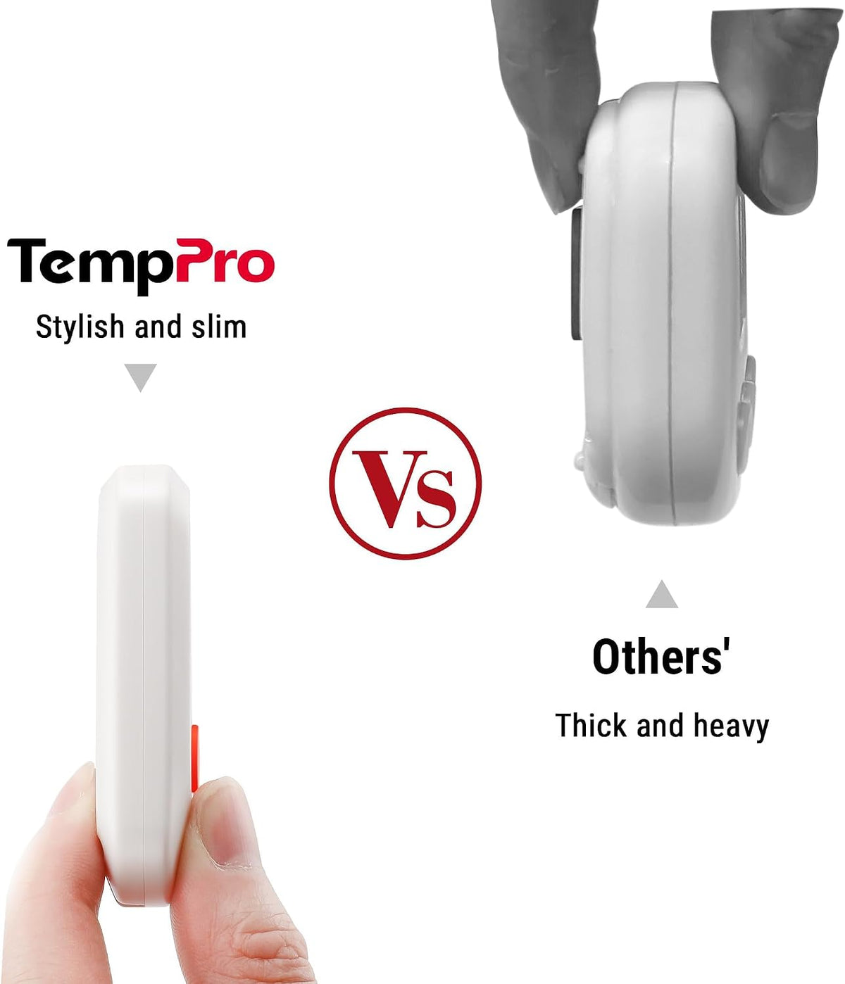 TempPro TM03 Digital Timer with 2 Alarm Volume & Strong Magnetic Back