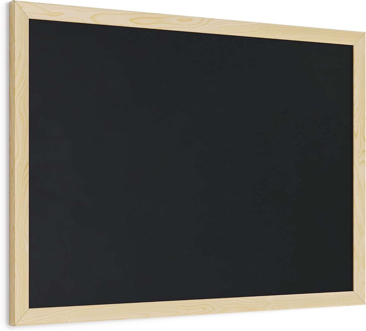 U Brands Cork Bulletin Board, 18" x 24" Inches, Light Birch Wood Frame (265U00-01)