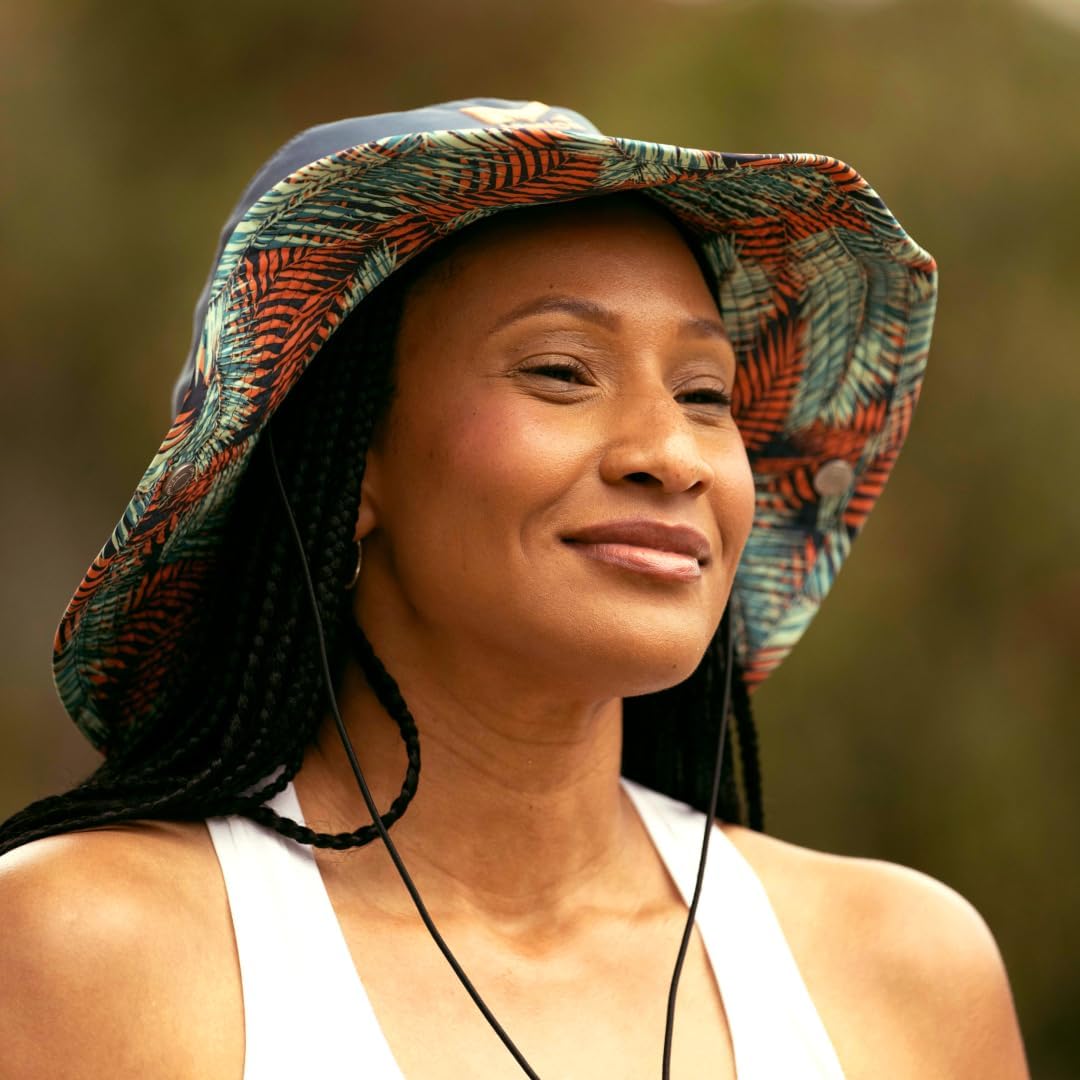 MISSION Cooling Bucket Hat - Unisex Wide-Brim Hat for Men & Women - Lightweight, Foldable & Durable - Cools Up to 2 Hours