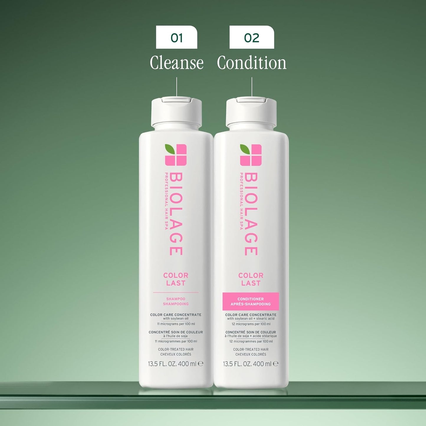 Biolage Color Last Shampoo - For Color-Treated Hair, Nourishes, Strengthens, Hydrates and Adds Shine, Soybean Oil & Stearic Acid, Paraben & Mineral Oil-Free, Vegan