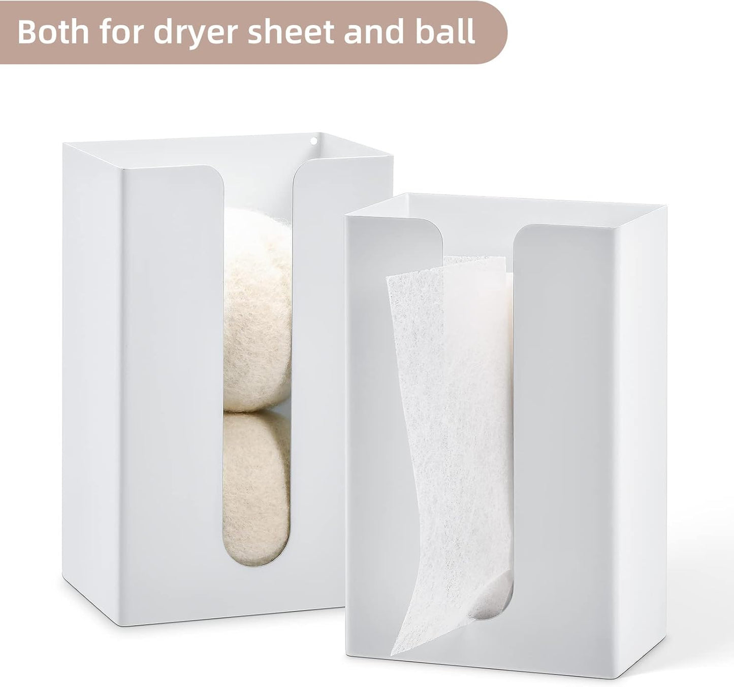Magnetic Dryer Sheet Holder for Laundry Room,Metal Dryer Sheet Container,Dryer Sheet Dispenser for Laundry Room Organizition,Wall Dryer Sheet Box,Fabric Sheet Holder,Laundry Detergent Sheets Dispenser