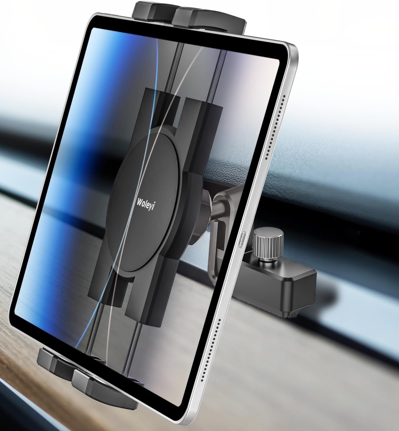 for Tesla Tablet Mount Phone Holder, for Tesla Model 3 Y Car Air Vent Accessories, for 4-11" Device Like iPad Pro, Air, Mini, iPhone, Galaxy, [ONLY FIT for 2017-2022 Model 3, 2020-2023 Model Y]