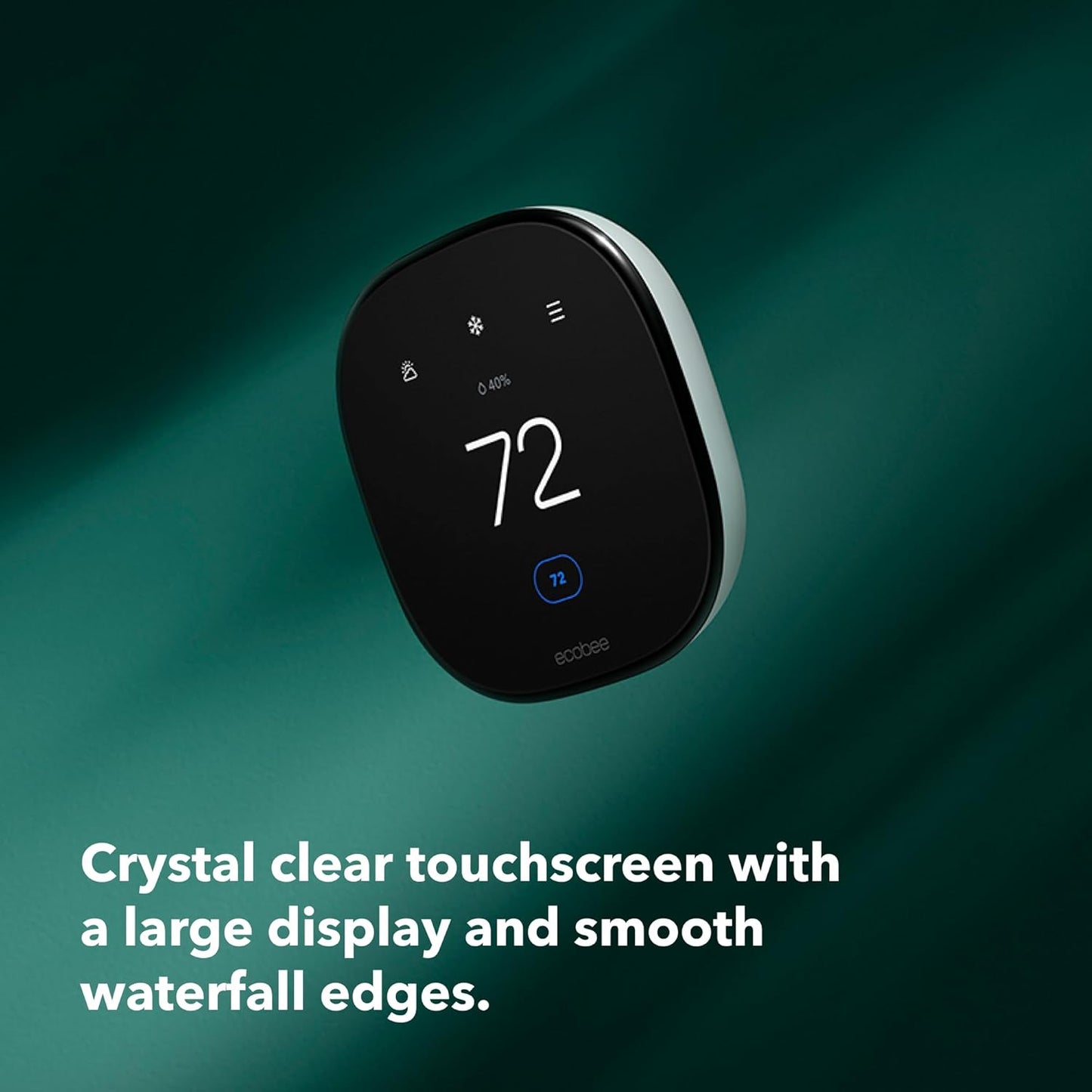 ecobee Smart Thermostat Enhanced - Programmable Wifi Thermostat - Works with Siri, Alexa, Google Assistant - Energy Star Certified - Smart Home
