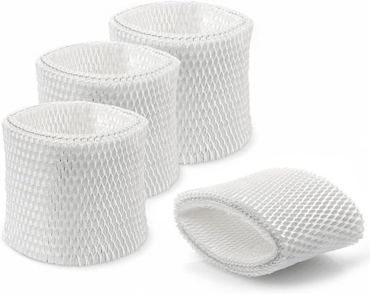 WF2 Humidifier Filter for Kaz Vicks - V3100 V3500 V3700 V3800 V3900 3020 Series, Protec PWF2 VEV400 Cool Mist Vaporizer Humidifiers (Pack of 4) White