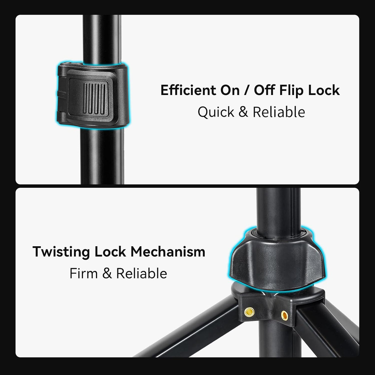 SMALLRIG RA-S200 Photography Light Stand, 6.6ft Aluminum Lighting Tripod