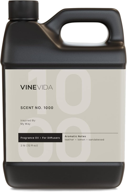 VINEVIDA (32oz) Hotel Fragrance Diffuser Oil - Hotel Scents for Home - Cold Air Diffuser Oil - Essential Oil - Scent Inspired by My Way