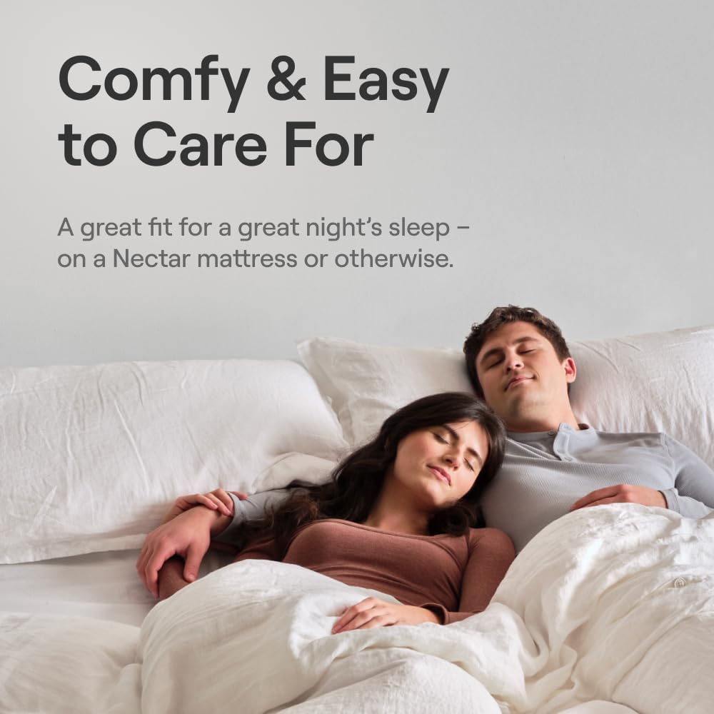 Nectar Tri-Comfort Cooling King Pillow - Adjustable Support & Firmness - Cooling Cover - Pressure Relief - Helps Reduce Neck Pain - Premium Memory Foam & Microfiber Down Alternative