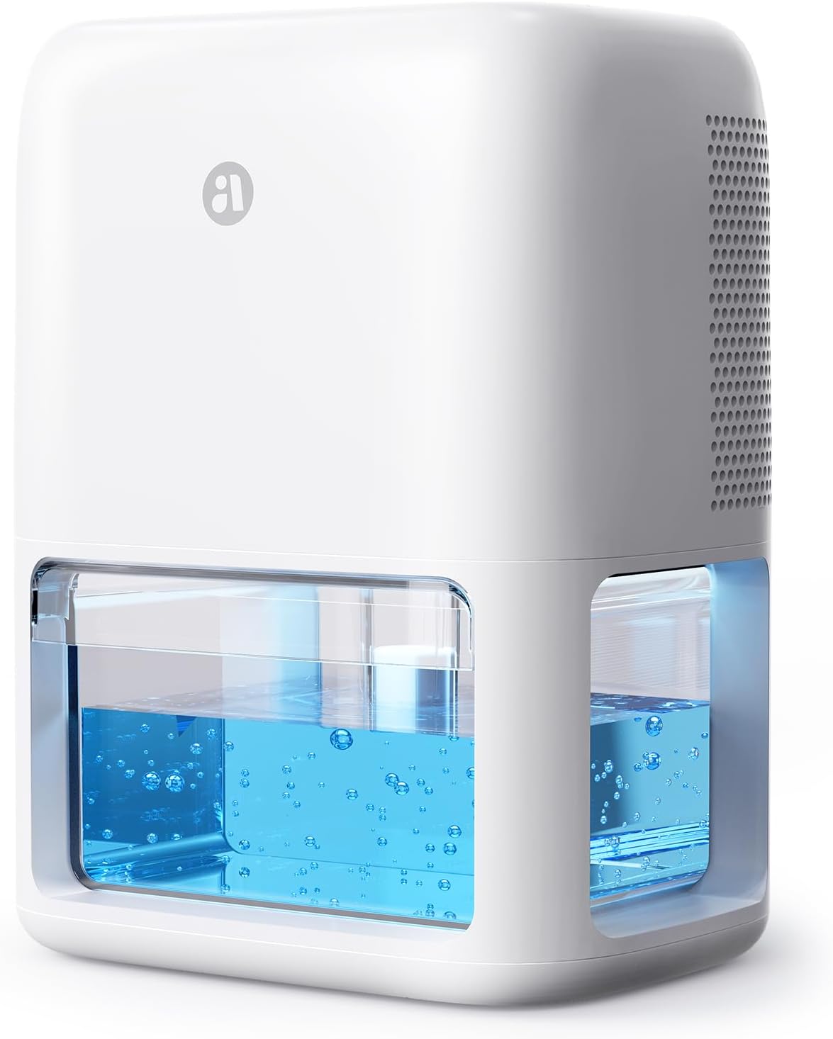 60 OZ Dehumidifiers for Home, Dual-Semiconductor Quiet Dehumidifier with Timer Auto-Off Sleep Mode 7 Colors Light Portable Small Dehumidifiers for Bathroom, Cloakroom, RV, Black