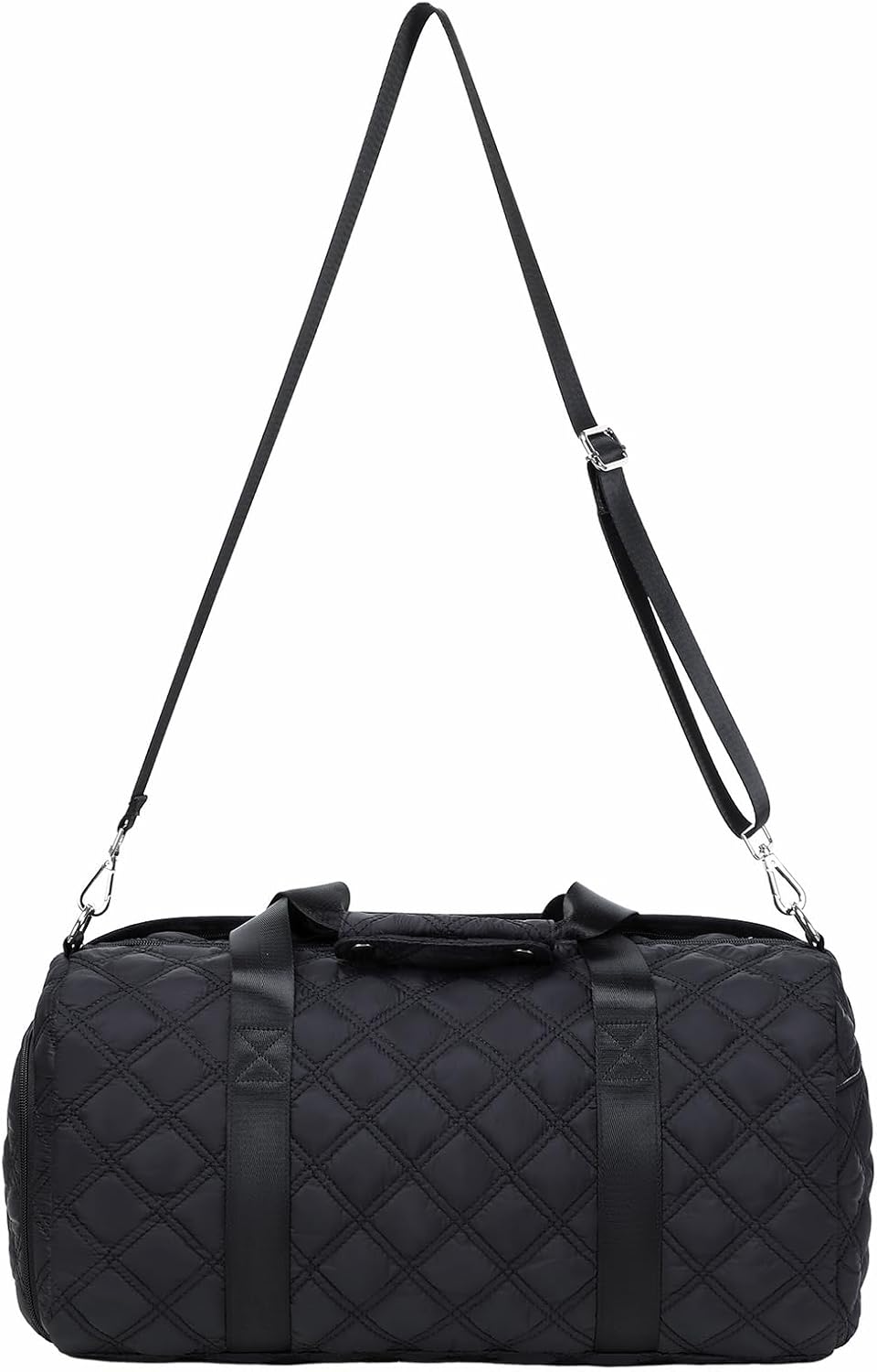 Octsky Gym Bag for Women with Shoe & Wet Compartment (Beige)