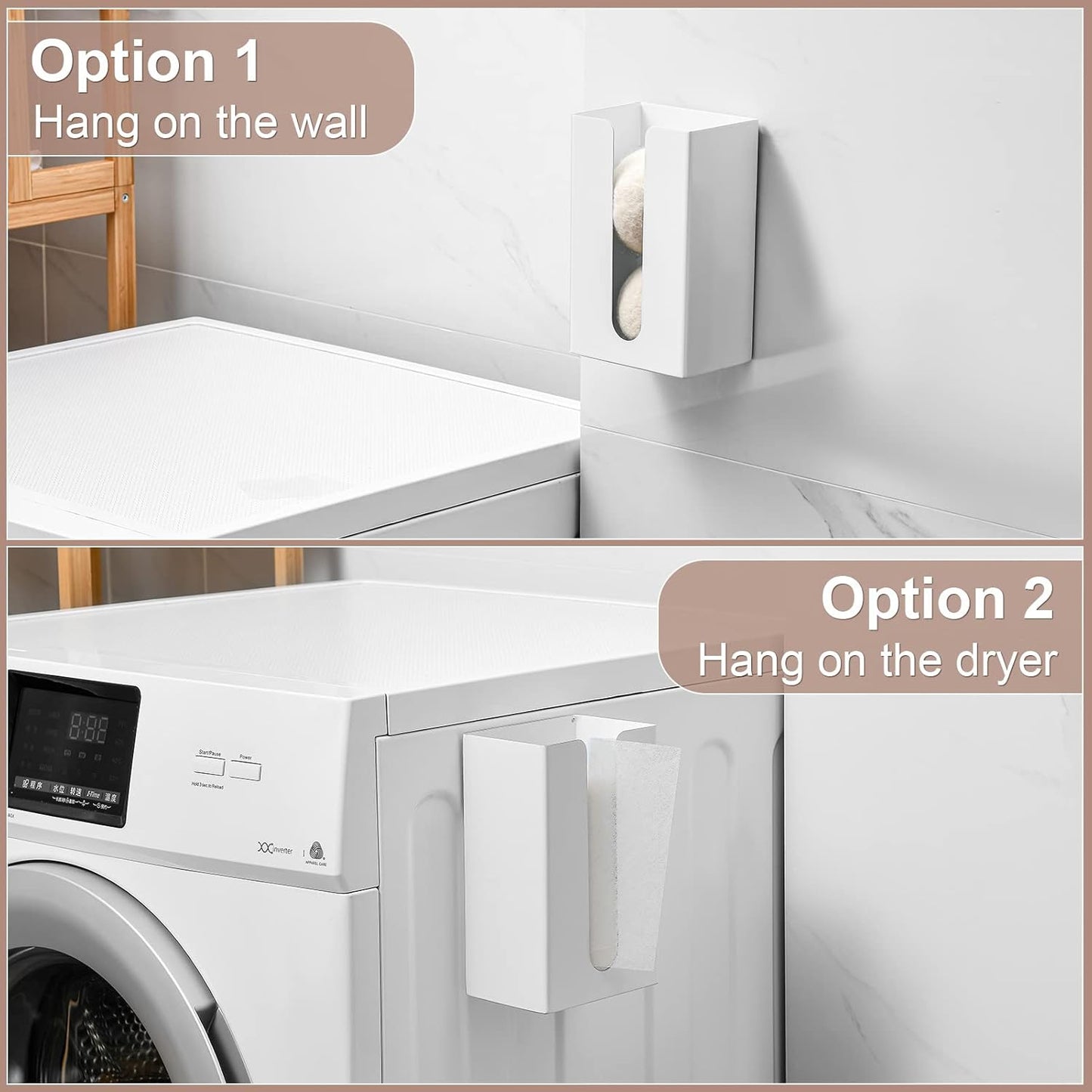 Magnetic Dryer Sheet Holder for Laundry Room,Metal Dryer Sheet Container,Dryer Sheet Dispenser for Laundry Room Organizition,Wall Dryer Sheet Box,Fabric Sheet Holder,Laundry Detergent Sheets Dispenser