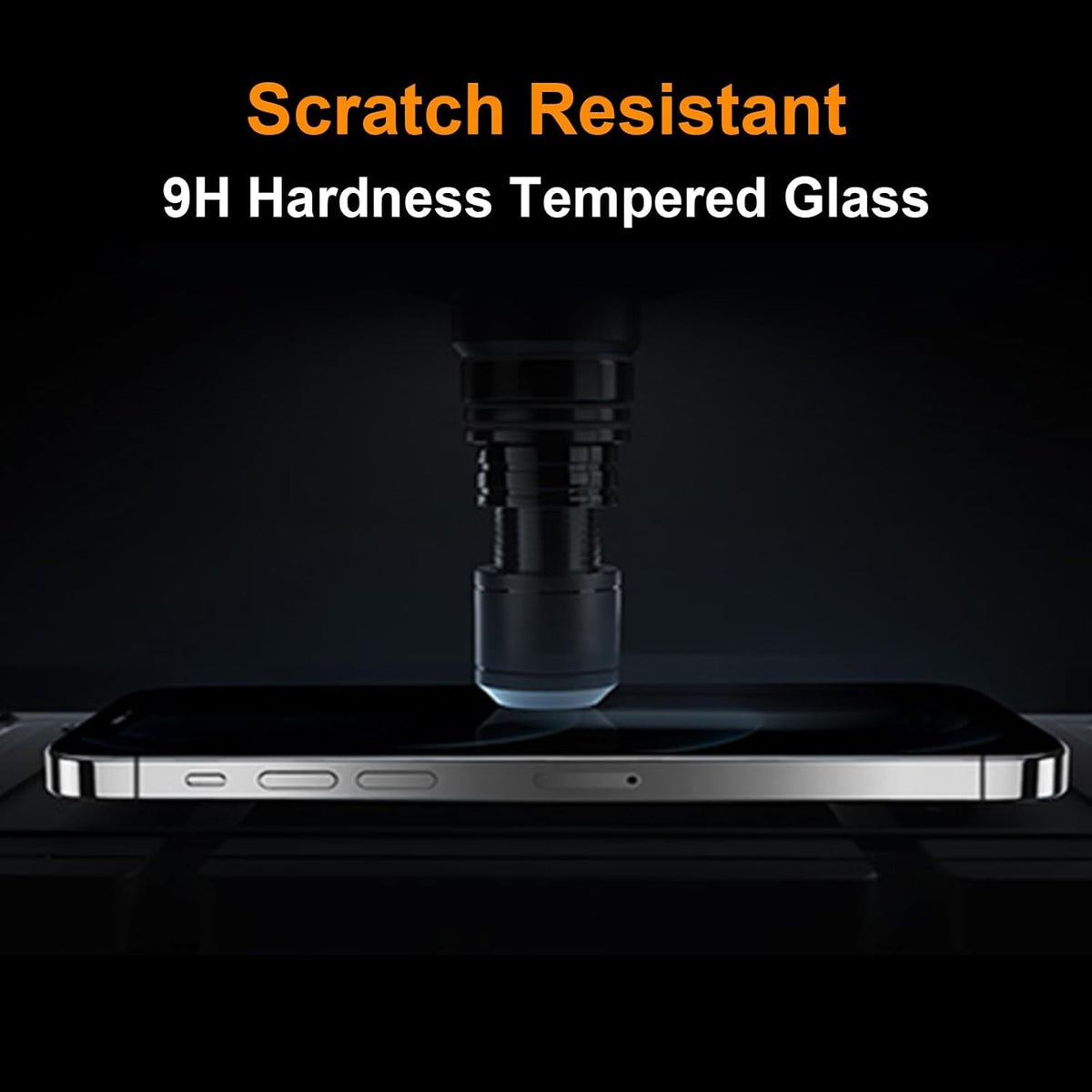 OneFish for iPhone 17 Pro 6.3inch Tempered Glass Screen Protector 2 Pack Auto Dust-Elimination Easy Installation HD Clear Screen Protector