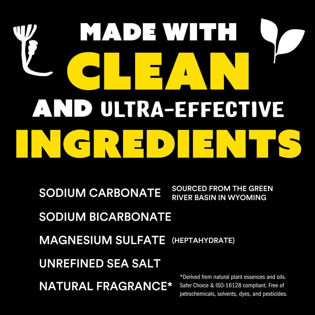 Molly's Suds Original Laundry Detergent Powder | Clean Laundry Detergent Powder for Sensitive Skin | Simple, Effective Ingredients, Stain Fighting | 120 Loads (Lavender)